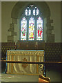 The altar of St Michael