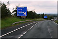 Westbound M77 near to Fenwick