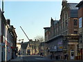 Tower crane at Jesus College