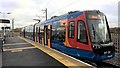 Sheffield Supertram Tram-train 399201 at Parkgate