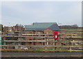 New build housing near Church Fenton Railway Station