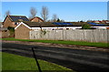 Rooftop solar panels in Caldicot