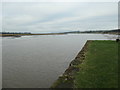 NX9968 : The tidal River Nith upstream from Glencaple Quay by Christine Johnstone