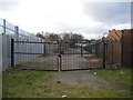 Locked gates off the Walsall Canal, Greets Green