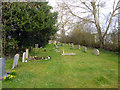 SP7425 : Graveyard, East Claydon by Robin Webster