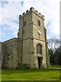 SP7325 : Tower, East Claydon church by Robin Webster