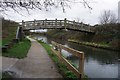 Footbridge over the Grand Union Canal at Marnham Fields