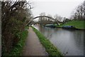 Grand Union Canal at Willow Tree Footbridge