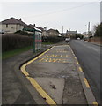 Church Road bus stop and shelter, Gelligaer