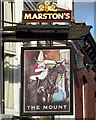 Sign for the Mount public house, York