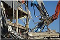 Demolition work on former Qinetiq site - 12 February