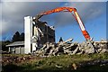 Demolition work on former Qinetiq site - 12 February