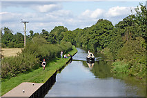 SJ9211 : Staffordshire and Worcestershire Canal south of Penkridge by Roger  D Kidd
