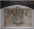 TF0621 :  St Michael's church: Royal Arms by Bob Harvey