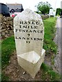 Old Milestone by the former A30 on Carwin Rise