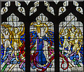 SK3871 : St Mary & All Saints' church, Chesterfield, window by J.Hannan