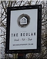 Sign for the Beulah public house