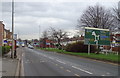 A58 towards Leeds city centre