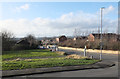 Spen Lane seen across Shirley Lane from St. Mary