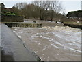 Bedale harbour after storm 