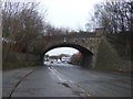 Disused railway bridge over Bowling Back Lane, Bradford