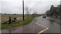 Wet bus stop, Lea