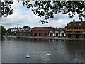 Riverside houses at Eton