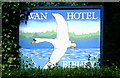 Swan Hotel Sign, Bibury, Gloucestershire 2004