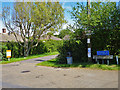 Signs on Lower Waites Lane, Fairlight Cove