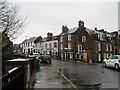 High Street, Dunblane seen from Dunblane Bridge