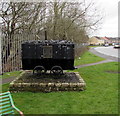 Old colliery dram, Codgers Corner, Tynant