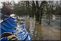 TQ1656 : Flood defences - Minchin Close by Ian Capper
