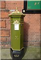 Rare green post box, Rochester