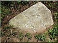 Old Milestone by the B3257, west of Bray Shop