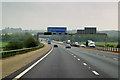 Northbound M1 near to Garforth