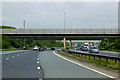 SE4149 : Northbound A1(M), Kirk Deighton Interchange by David Dixon