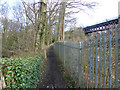 Footpath towards Dormans Park