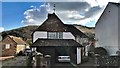 House in Poynings - with the Downs beyond