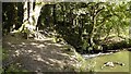 Bench and Waterfall Annvale Glen