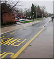 ST3091 : Drenching rain, Almond Drive, Malpas, Newport by Jaggery