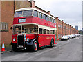 Seventy-year old bus on Boyle Street