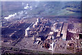 Aerial view to Llanwern Steel Works