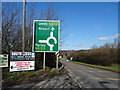 A653 towards Leeds