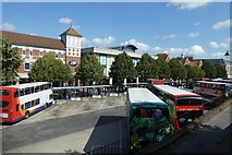 TR1557 : Canterbury bus station by DS Pugh