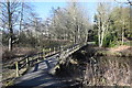 Footbridge over South Ugie Water...