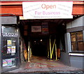 Market Arcade open for business, Newport