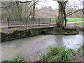 TQ3198 : Bridge over a drain in Hilly Fields Park, near Enfield by Malc McDonald
