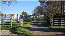 NJ1263 : North Alves Holiday Park by Anne Burgess