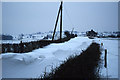 Snow drifts in Hobbs Lane, Barrow Gurney