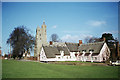 Cottages and church, Cavendish